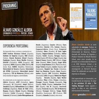 Programas ··· ALVARO GONZALEZ ALORDA