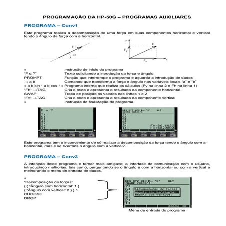 Programas auxiliares