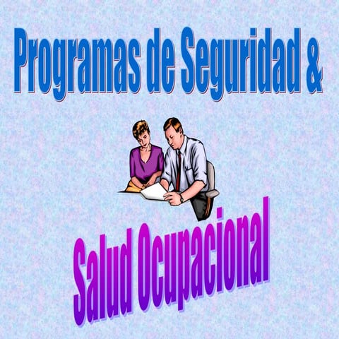 Programas de seguridad