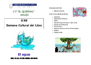 Programa semana cultural 2019