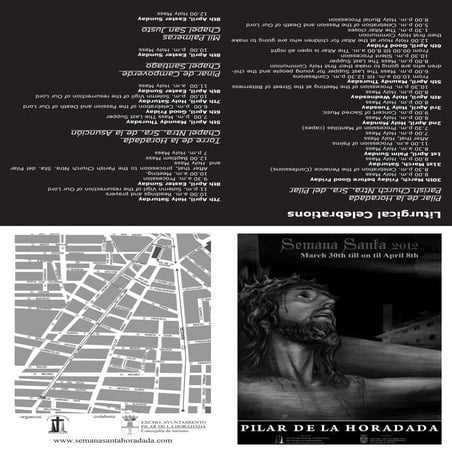 Programa Semana Santa inglés Pilar de la Horadada 2012