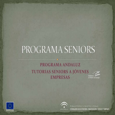Programa SENIORS