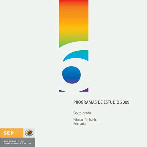 Programa sexto grado