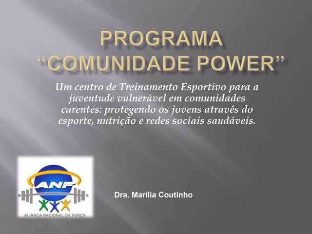 Programa Social "Comunidade Power"
