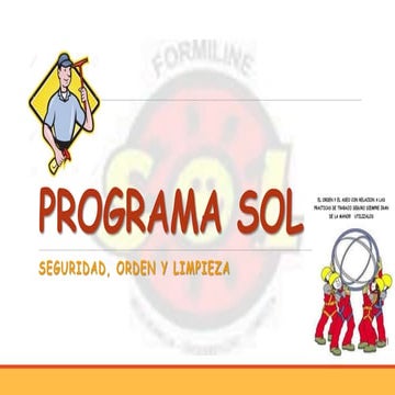 Programa sol | PPTX