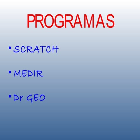 TUTORIAL DE ACTIVIDADES EN XO