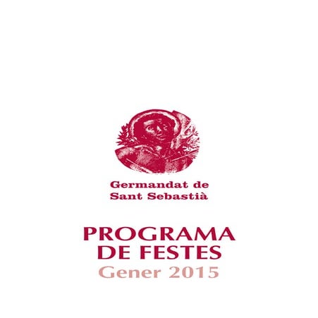 Programa Sant Sebastià 2015