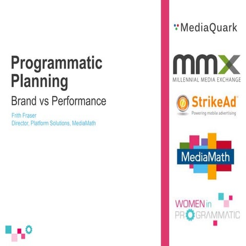 Programmatic planning: Brand vs. Performance