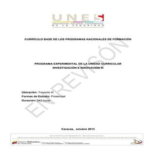 Programa uc invest e  innov iii unes