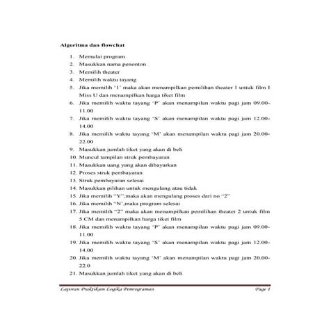 Program besar "antrian tiket nonton"