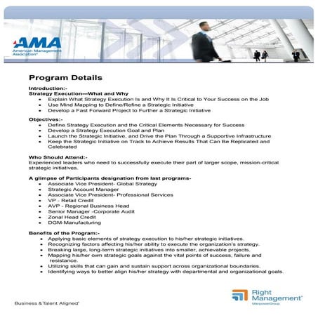 Program details format new | PDF