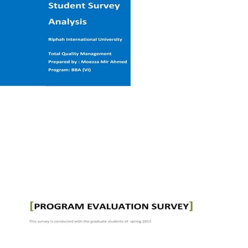 Program evaluation survey | DOCX