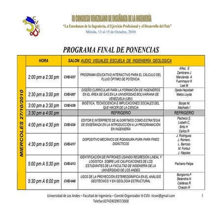 Program final cveiii