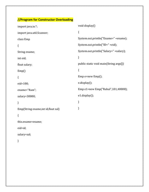 Program for Constructor Overloading and Inheritance.pdf