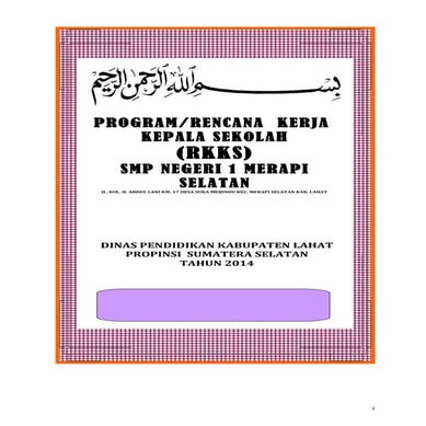 Contoh rkas | DOC