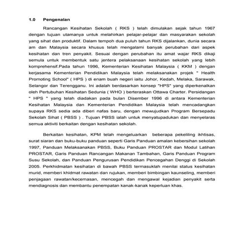 Program kesihatan sekolah