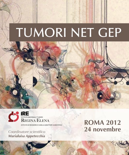 Programma forum Tumori NET GEP - Regina Elena