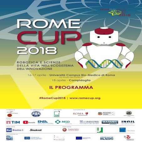 I programma della RomeCup 2018