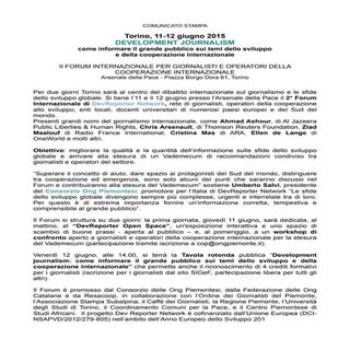 Programma completo forum dev report...