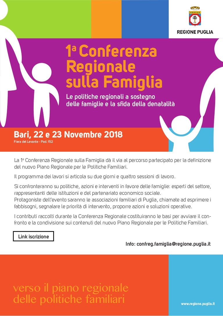 Programma Conferenza Regionale Sulla Famiglia