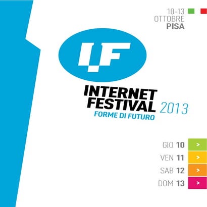 Programma Internet Festival Pisa 2013
