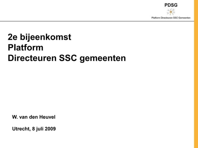 Programma Kick Off Ssc Kennisnetwerk 2