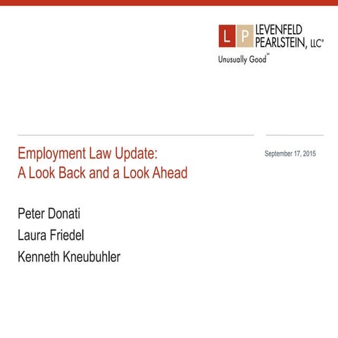 2015 Employment Law Update