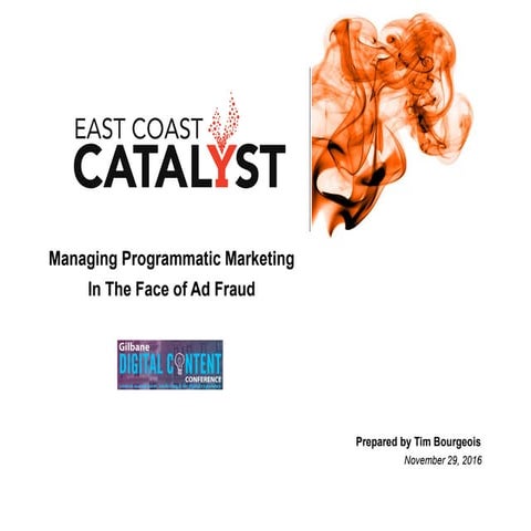 Managing Programmatic Marketing In The Face of Ad Fraud