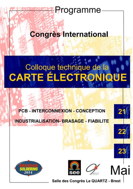 Programme brasage 2014