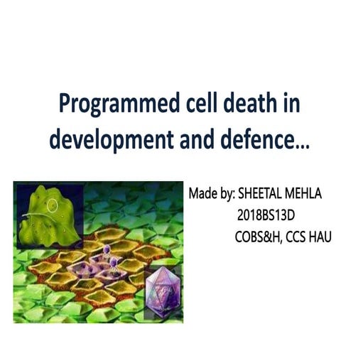 Programmed cell death_in_development_and_defence