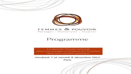 Programme femmes et_pouvoir