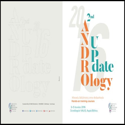 2nd Andrology Update 2016