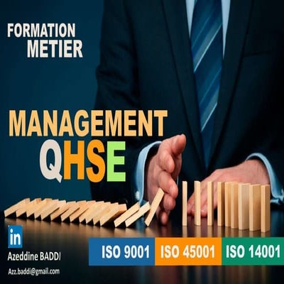 Programme_QHSE ISO 9001 ISO 45001 ISO14001 | PPTX