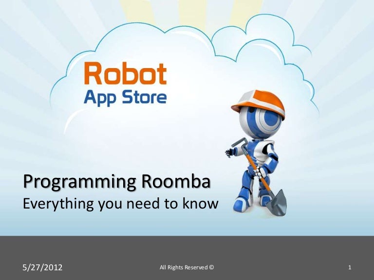 Programming iRobot Roomba everything you need to know