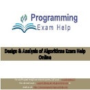 Algorithm Exam Help | PPT