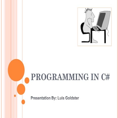 Programming with c# | PPT