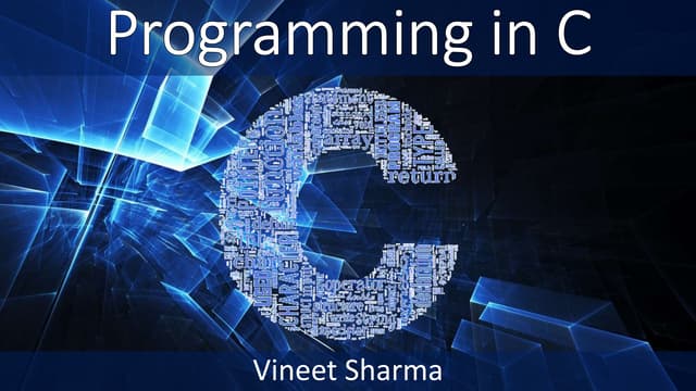 Programming in c