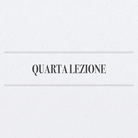 Programming iOS lezione 4