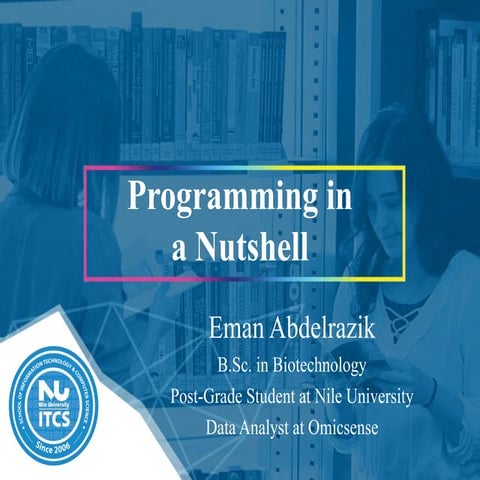 Programming in a Nutshell | PPT