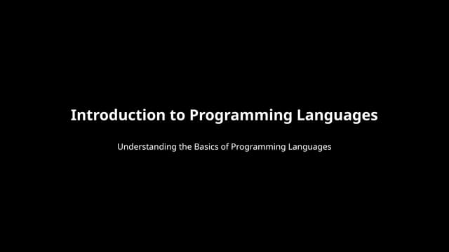 programming language.pptx computer techn