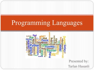Presentation on Programming Languages. | PPT