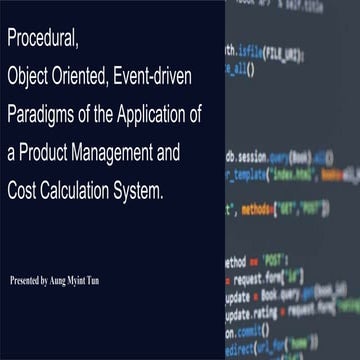 Programming Presentation.pptx | Programming Languages | Computing