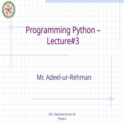 Programming with _Python__Lecture__3.ppt