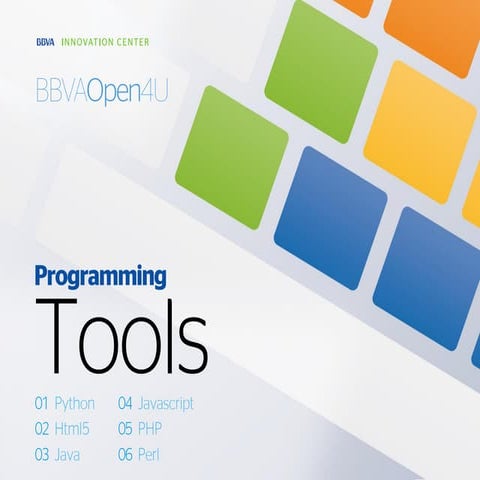 Programming tools for developers | PPT