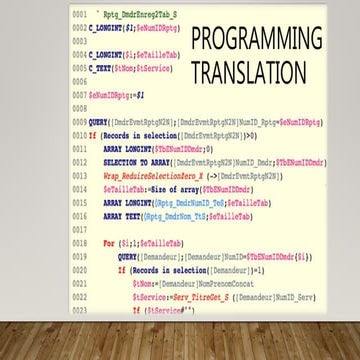Programming Translation cape M3:SO3 | PPT