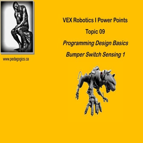 Programming with sensors   bumper switch 1