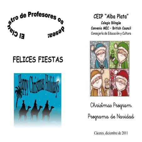 PROGRAMA DE NAVIDAD 2011