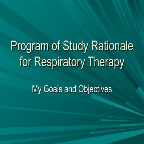 Program Of Study Rationale Powerpoint(Ass.2)