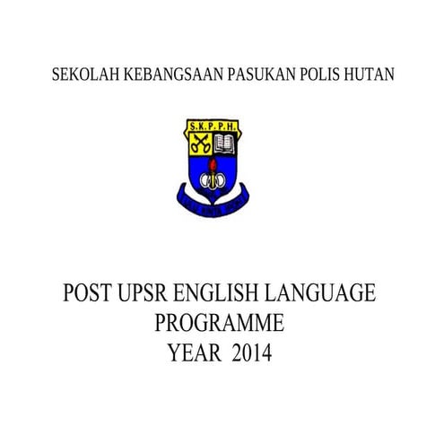 Program pasca upsr 2014