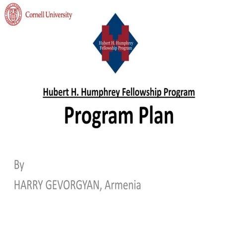 Program plan
